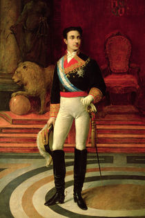 Portrait of Alfonso XII  by Salvador Martinez Cubells