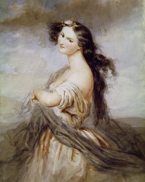 Portrait of Juliette Drouet  by Charles Voillemot