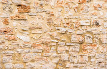 Background texture of natural old stone wall  von Alex Winter