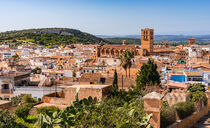 Majorca, view of the old town of Felanitx, Spain, Mallorca by Alex Winter
