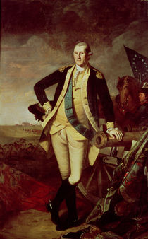 George Washington at Princeton von Charles Willson Peale