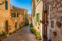 Village Valldemossa on Majorca island, Spain by Alex Winter
