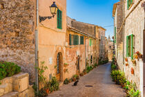 Street in the old village of Valldemossa on Mallorca island, Spain by Alex Winter