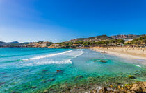 Platja de Tora, beach Mallorca island, Spain, Mediterranean Sea von Alex Winter