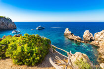 Cala Deia on Mallorca island, Spain, Mediterranean Sea by Alex Winter