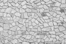 Gray stone wall background structure, close up by Alex Winter