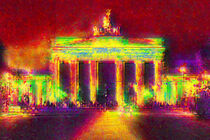 Brandenburger Tor - cooles Berlin Motiv  by matthias-edition