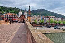Heidelberger Brückenblick von Edgar Schermaul