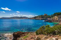 Mallorca, beautiful seaside view of Cala Ratjada, Spain, Balearic islands von Alex Winter