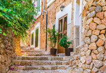 Majorca, Fornalutx, old romantic village, Spain, Balearic Islands by Alex Winter