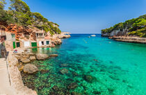 Cala Llombards, romantic beach bay on Majorca, Spain, Balearic islands von Alex Winter