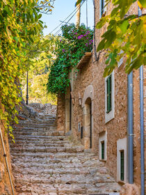 Fornalutx, beautiful old village on Majorca, Spain, Balearic Islands by Alex Winter