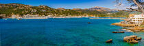 Panorama view on Mallorca island, harbor of Port de Andratx, Spain, Balearic islands by Alex Winter