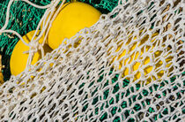 Maritime fisher net and buoy by Alex Winter