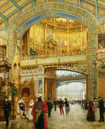 The Central Dome of the Universal Exhibition of 1889  by Louis Beroud