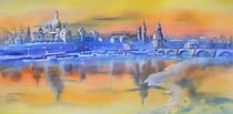 Dresden Skyline by Claudia Pinkau