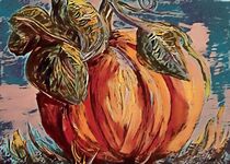 Leafy Pumpkin by eloiseart