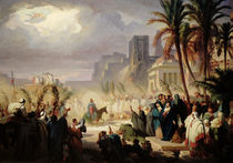 The Entry of Christ into Jerusalem  von Louis Felix Leullier