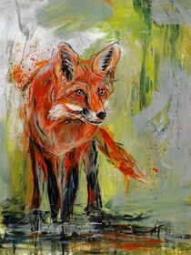 Fuch I Fox Tiermalerei