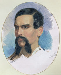 Portrait of Richard Burton von Louis Lesanges