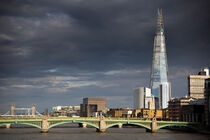 The Shard & Tower Bridge, London @ Sunset by Django Johnson