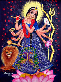 Radha Durga by rampyari