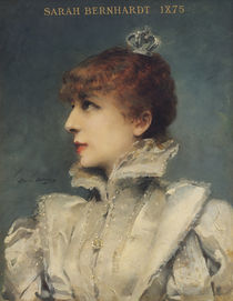 Sarah Bernhardt  by Louise Abbema