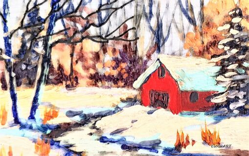 Red-house-in-the-snow-2