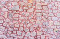 Mediterrane Steinmauer Hintergrund Textur by Alex Winter