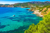 Mallorca island scenery, coastline of Peguera, Mediterranean Sea, Spain von Alex Winter