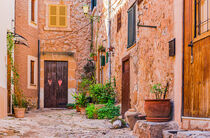 Mallorca, Spain, houses in the beautiful village of Valldemossa by Alex Winter