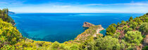 Panorama view of coast on Mallorca island, Spain, Mediterranean Sea by Alex Winter