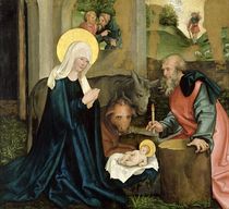 The Birth of Christ  by Hans Leonard Schaufelein