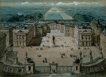 View of Versailles  von Luigi Loir