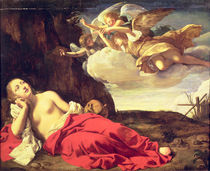 Penitent Mary Magdalene  von Guido Cagnacci