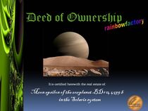 deed of ownership: Pirx (BD+14 4559 b) , Solaris system von rainbowfactory