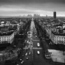 Paris cityscape by Kostas Pavlis