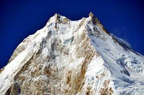 Der Gipfel des 8163 m hohen Manaslu von Ulrich Senff