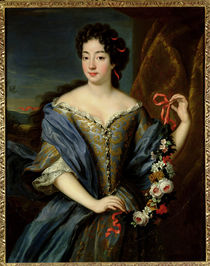 Portrait of Anne de Baviere  by Pierre Gobert