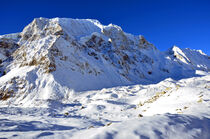 Bergpanorama auf dem Weg zum Larkya La Pass von Ulrich Senff