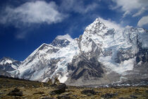 Mount Everest und Nuptse