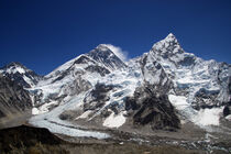 Mount Everest und Nuptse by Gerhard Albicker