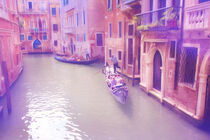 Gondolas of Venice. von George Robinson