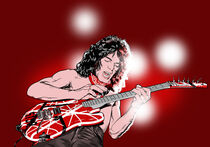 Eddie Van Halen by Mick Usher