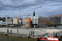 Hamburg, Blick zum Baumwall by Ulrich Senff