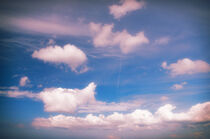 Blue Sky and Pink Clouds by Tanya Kurushova