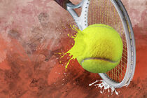Sport trifft Splash - Tennis by Erich Krätschmer