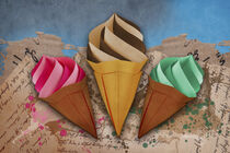 Origami - Eiscreme von Erich Krätschmer