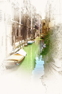 Venedig - skizziert 10 von Erich Krätschmer