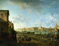 The Admiralty and the Winter Palace viewed from the Military College by Fedor Yakovlevich Alekseev